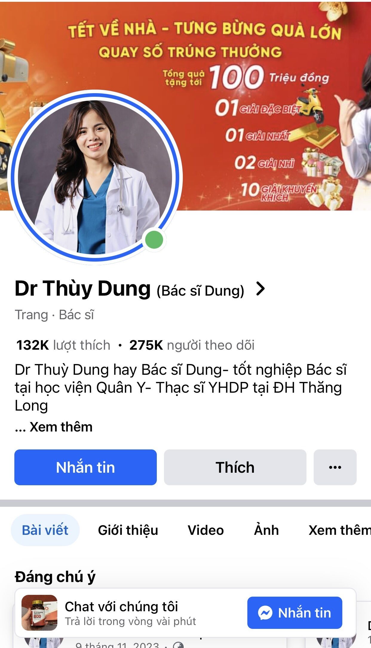 Bác Sĩ Thùy Dung