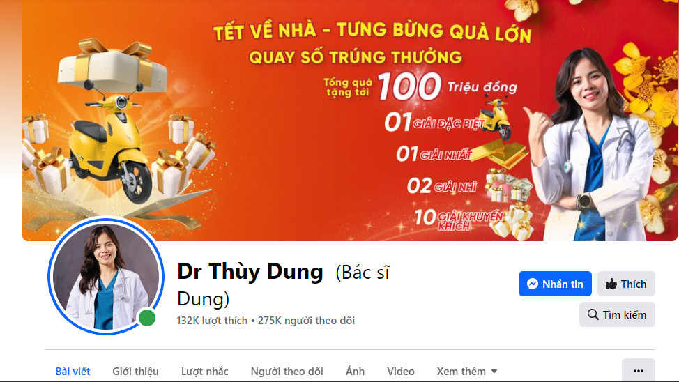 Bác Sĩ Dung Đóng Góp Cho Cộng Đồng