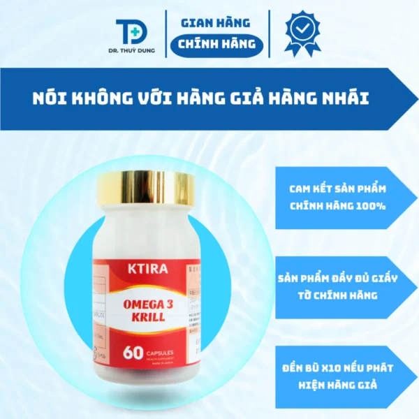 Dầu Nhuyễn Thể Omega 3 Krill Mua 3 Tặng 1