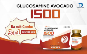 Glucosamine Avocado 1500 ra mắt combo 3+1 siêu tiết kiệm