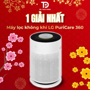 Mừng Đón Xuân Sang - Ngập Tràn Quà Tặng Với Máy Lọc Không Khí LG PuriCare 360