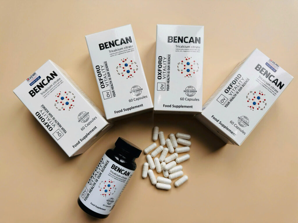 Có thể bổ sung thêm canxi hữu cơ Bencan