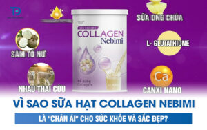 Vì Sao Sữa Hạt Collagen Nebimi Là "Chân Ái" Cho Sức Khỏe Và Sắc Đẹp?